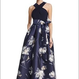 Eliza J Floral ballgown